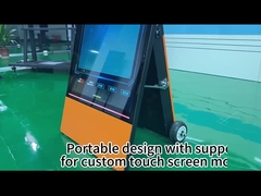 Poster LCD Bertenaga Baterai Portabel Luar Ruangan Fengshi