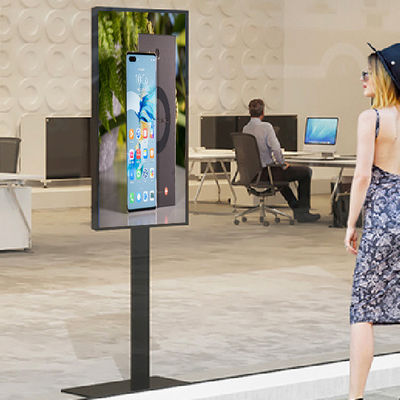 49inch Floor Standing Lcd Digital Signage Tampilan Jendela Tampilan Layar Lcd Advertising Indoor