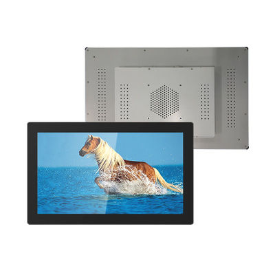 Disematkan layar sentuh 21,5 Inch Industrial Monitor All In One PC