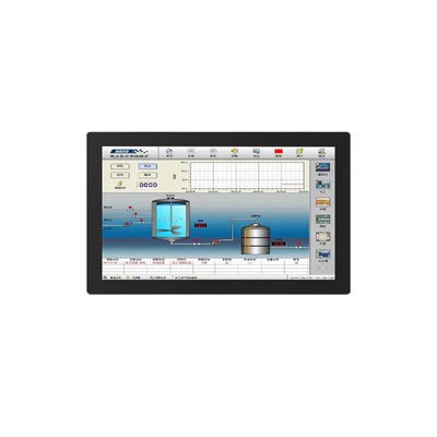 Tinggi Membaca Monitor Sentuh Open Frame 18,5 Inch 500 Nits Kecerahan Tinggi Benar datar
