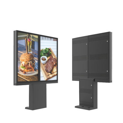 65 Inch Outdoor Drive Thru Menu Board Iklan Ip56 Waterproof Vertikal