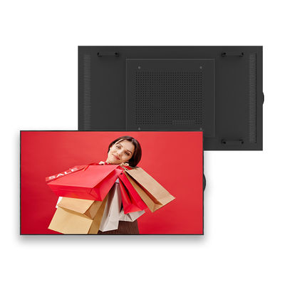 Kecerahan Tinggi 2500nits 55 Inch Smaller Border Window Screen Semi Outdoor Ad Player LCD Display