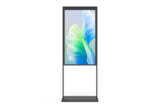 Panel LCD 65 inci Display LCD Window Sisi Ganda